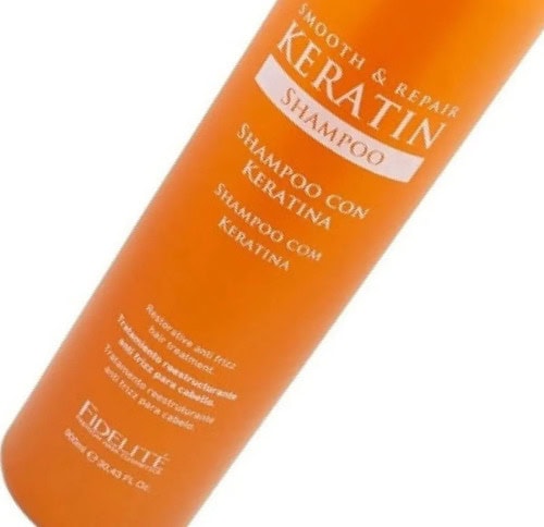 Fidelité Shampoo Keratina X 900ml Anti Frizz Reestructurante - Imagen 3