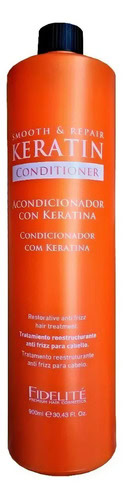Fidelité Acondicionador Keratin 900ml Antifrizz Reparador - Imagen 2