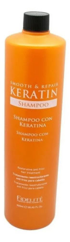 Fidelité Shampoo Keratina X 900ml Anti Frizz Reestructurante - Imagen 4