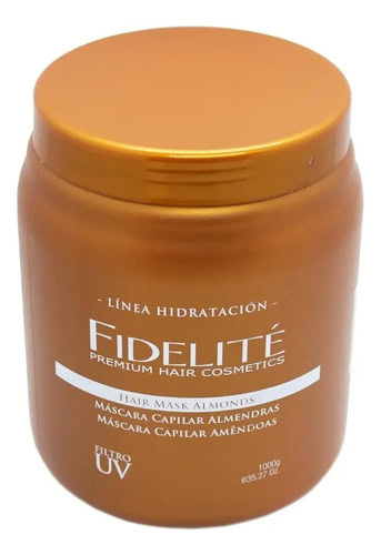 Máscara Capilar Almendras Fidelité X 1000g Línea Hidratación - Imagen 3