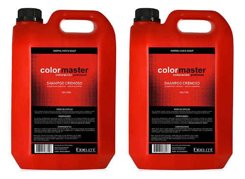 Fidelité Colormaster Shampoo Neutro 5lts - Imagen 4