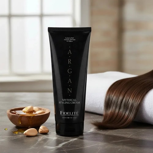 Fidelité Crema Para Peinar Argán Mythical Nutritiva 230ml - Imagen 5
